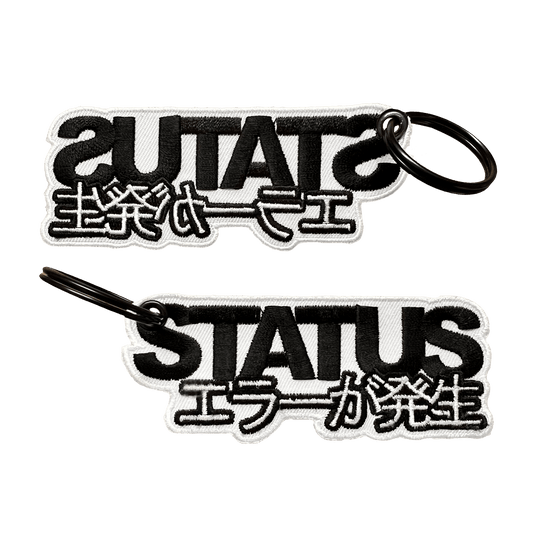 Status Error Embroidered Classic Logo Jet Tag