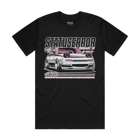 Status Error Pop Love T-Shirt (Black Edition)