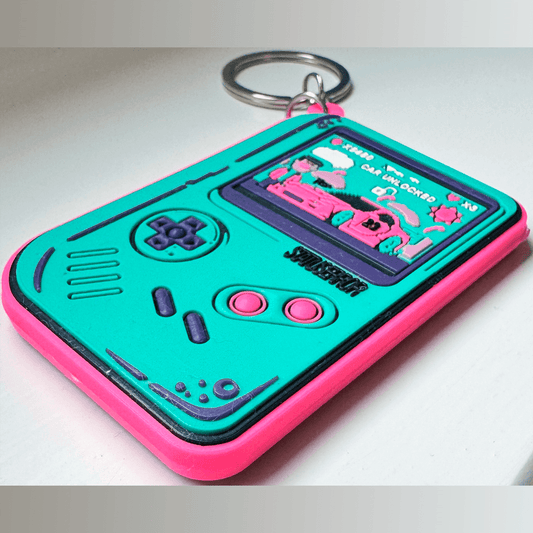 Status Error Race Boy Rubber Key Ring