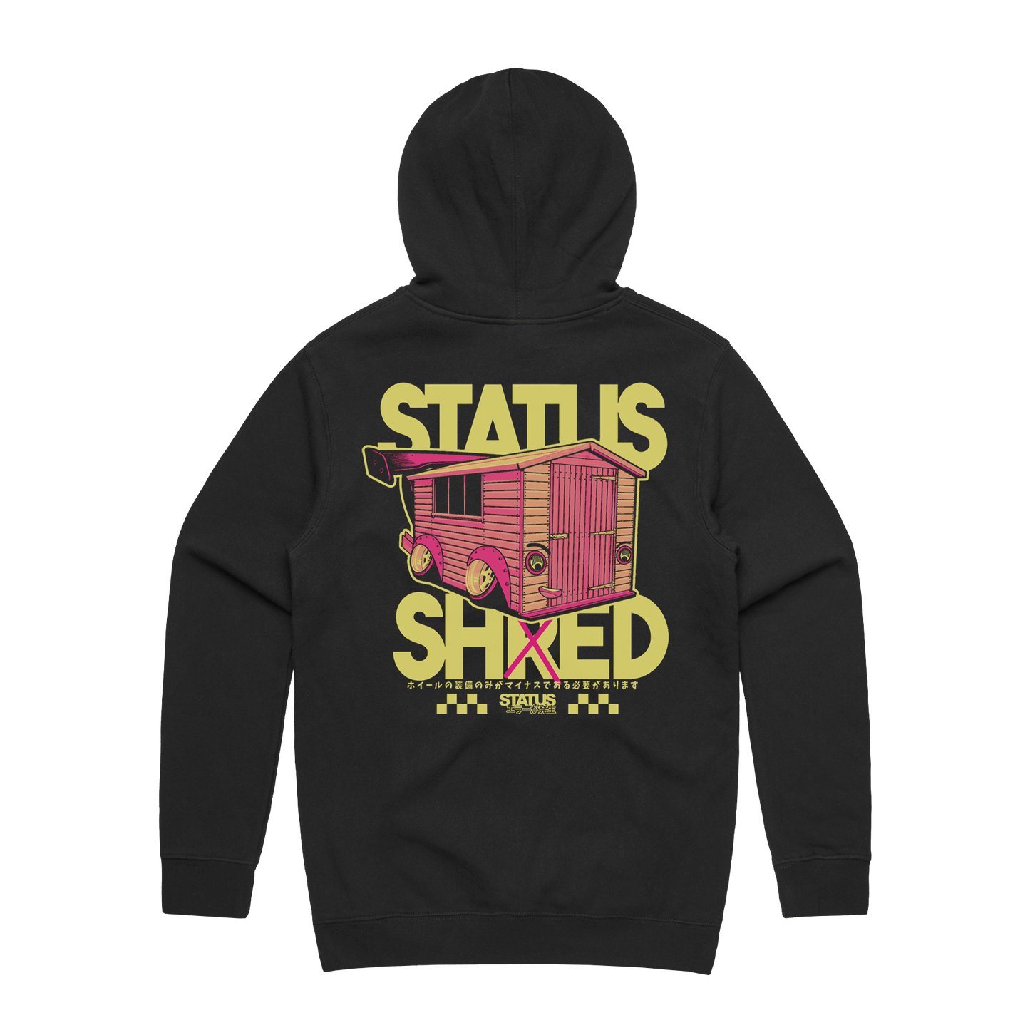 Status Error Status Shed Hooded Sweater