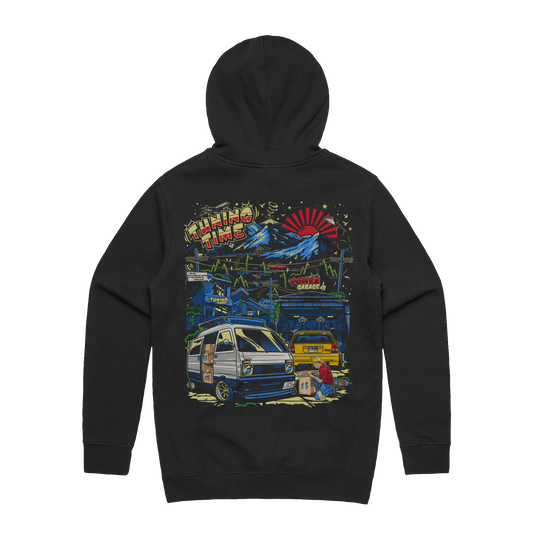 Status Error Tuning Time Hooded Sweater