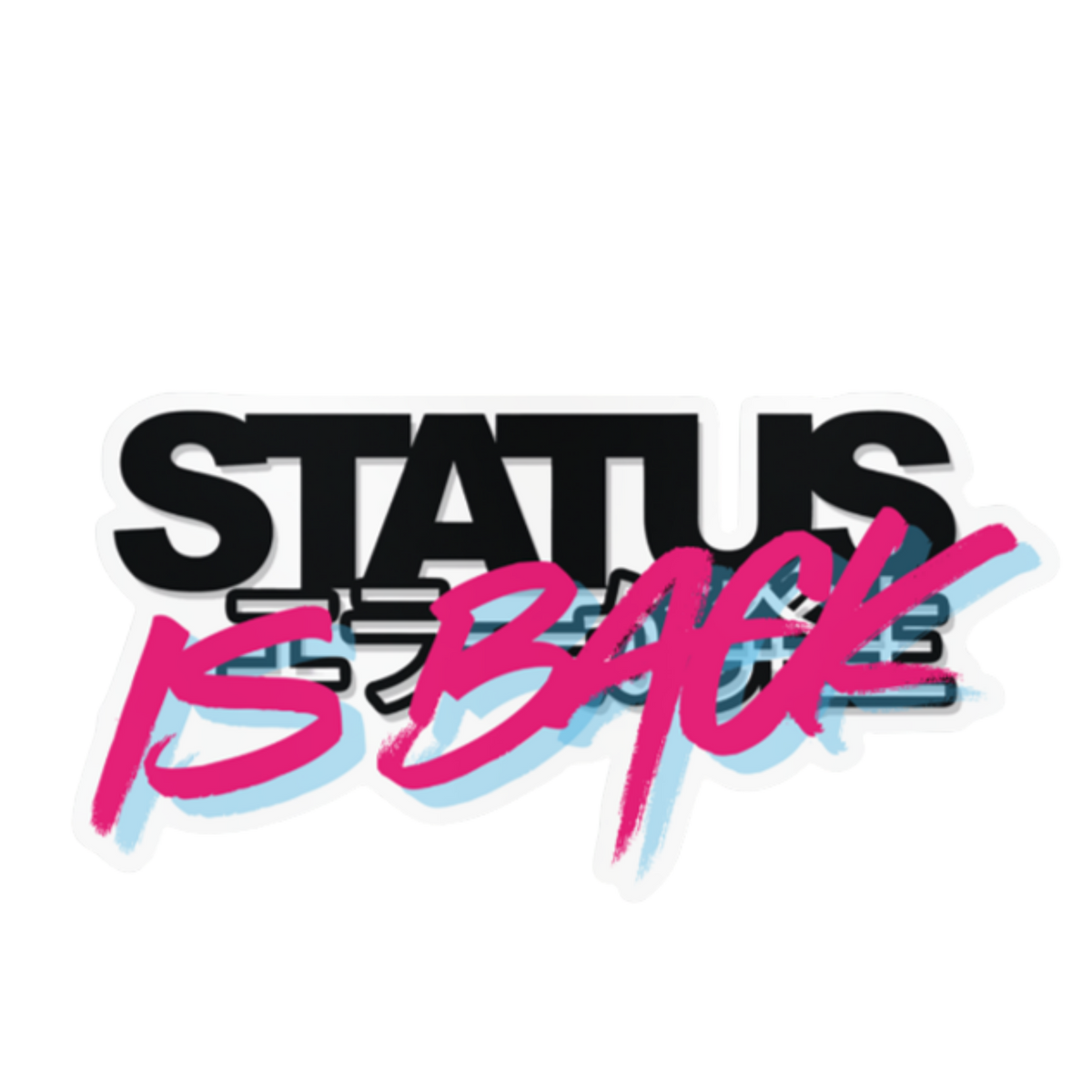 Status Error is Back Sticker
