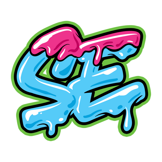 Status Error Slime Logo Sticker (Short)
