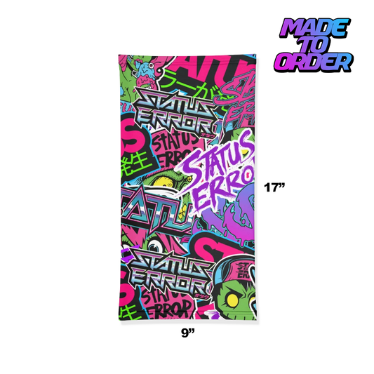 Status Error Neck Gaiter / Mask Coloured (MTO)