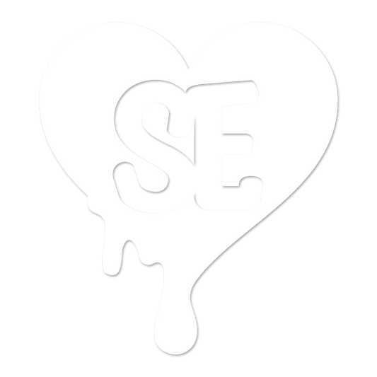 Status Error Heart Drip Logo Sticker