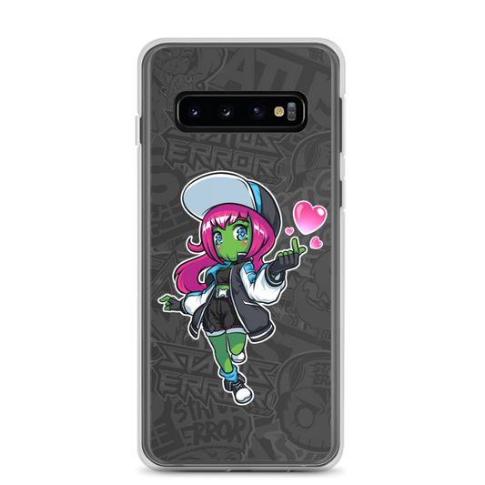 Status Error Lady Skull Samsung Case (MTO)