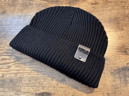 Status Error Premium Knit Beanie - Black