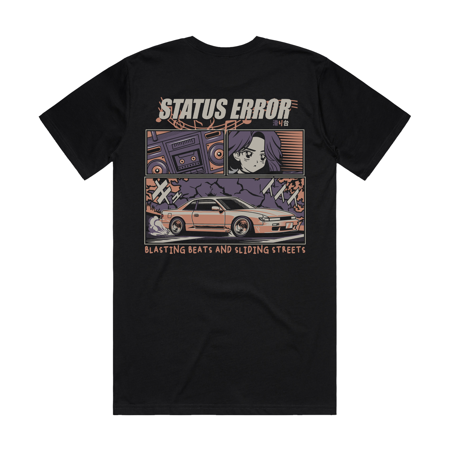 Status Error Blasting Beats T-Shirt