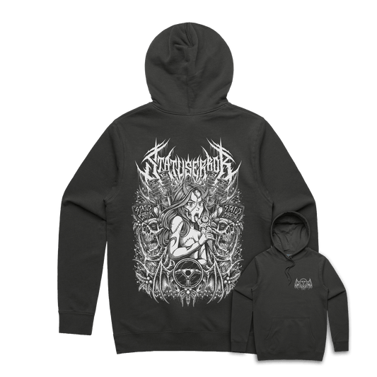 Status Error Christmas Queen Hooded Sweater (Coal)