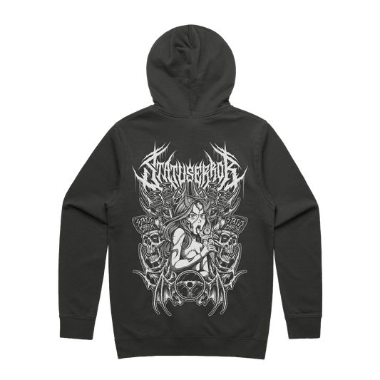 Status Error I Scream Queen Hooded Sweater (Coal)