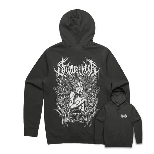 Status Error I Scream Queen Hooded Sweater (Coal)