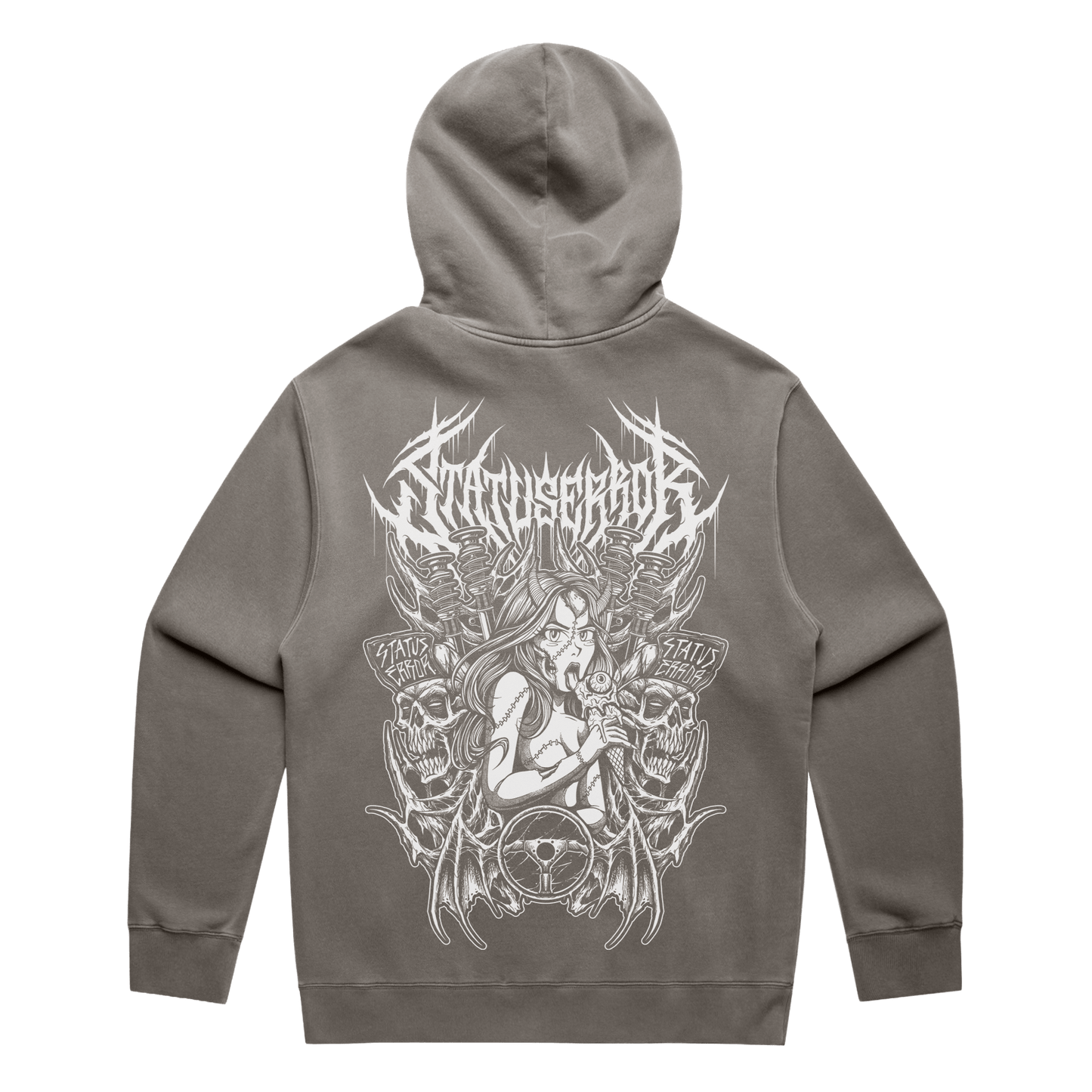 Status Error I Scream Queen Hooded Sweater (Relax Fit)