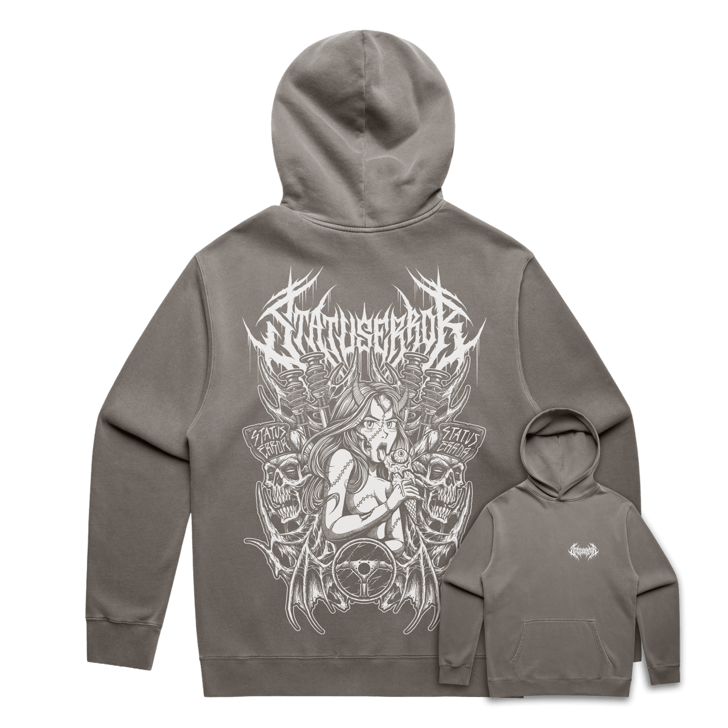 Status Error I Scream Queen Hooded Sweater (Relax Fit)