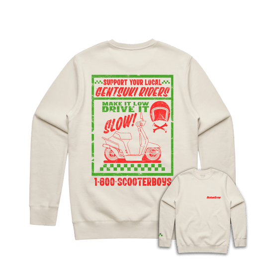 Status Error Gentsuki Riders Crew Neck (FREE T-SHIRT INCLUDED)