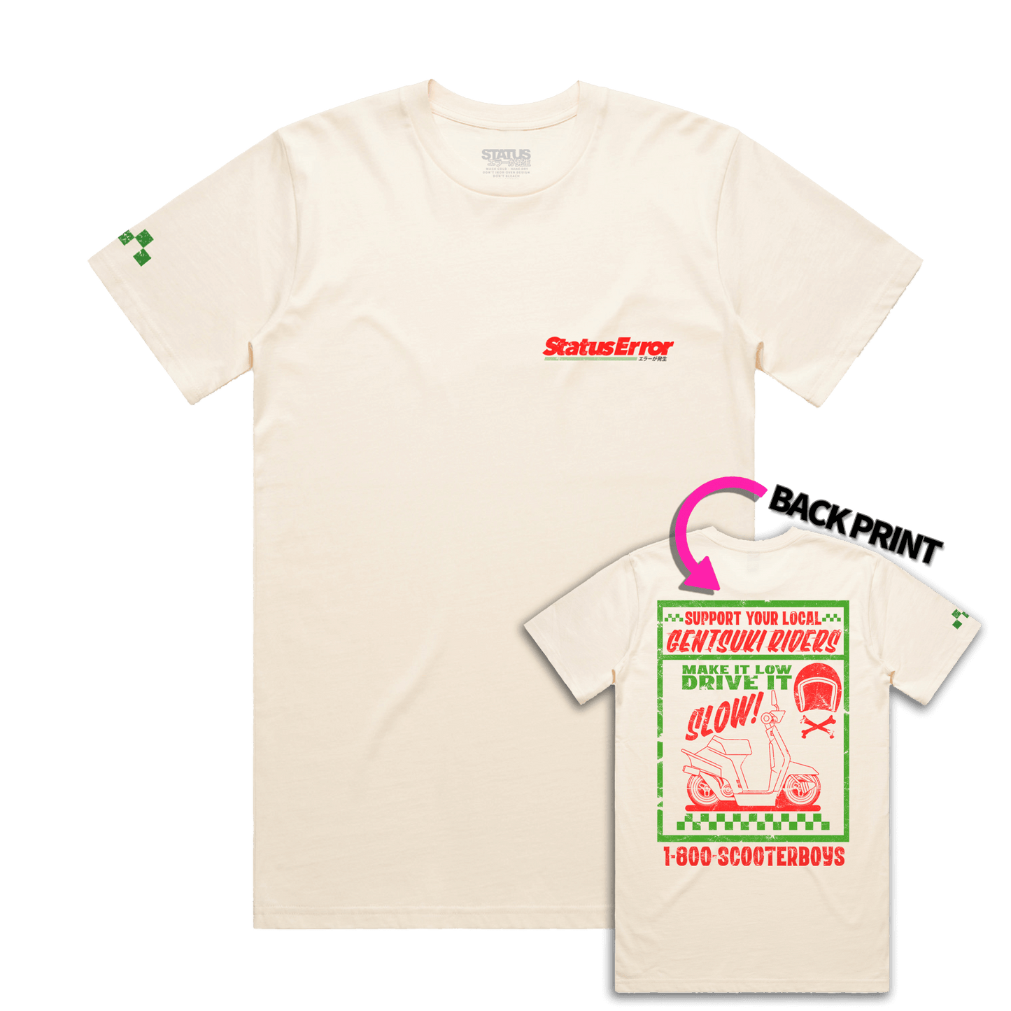 Status Error Gentsuki Riders T-Shirt