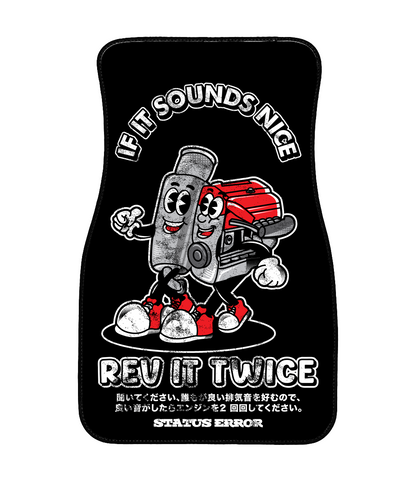 If It Sounds Nice Universal Floor Mats (MTO)