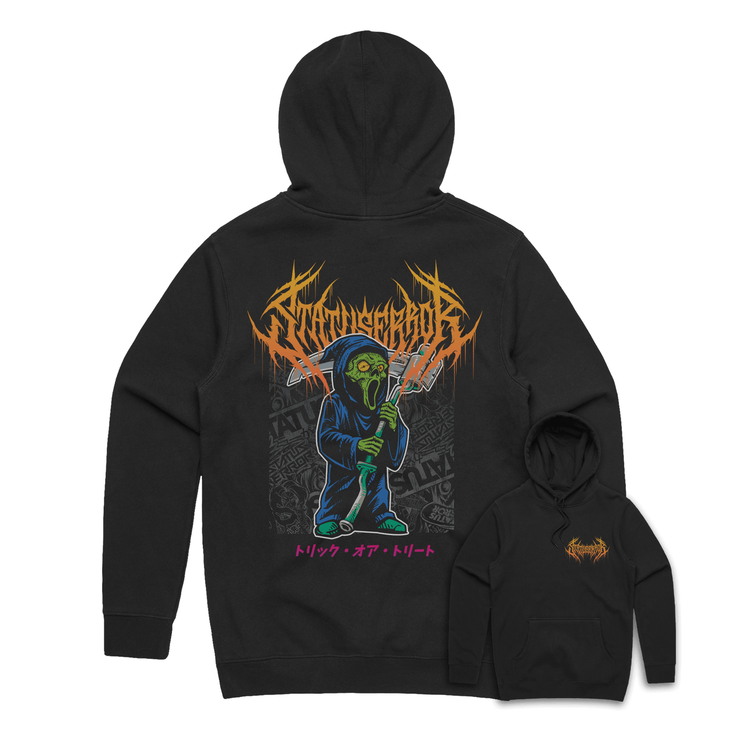 Status Error Let Her Reap Hooded Sweater