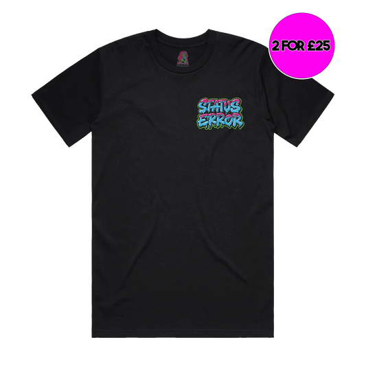 Status Error Slime Logo Basic T-Shirt