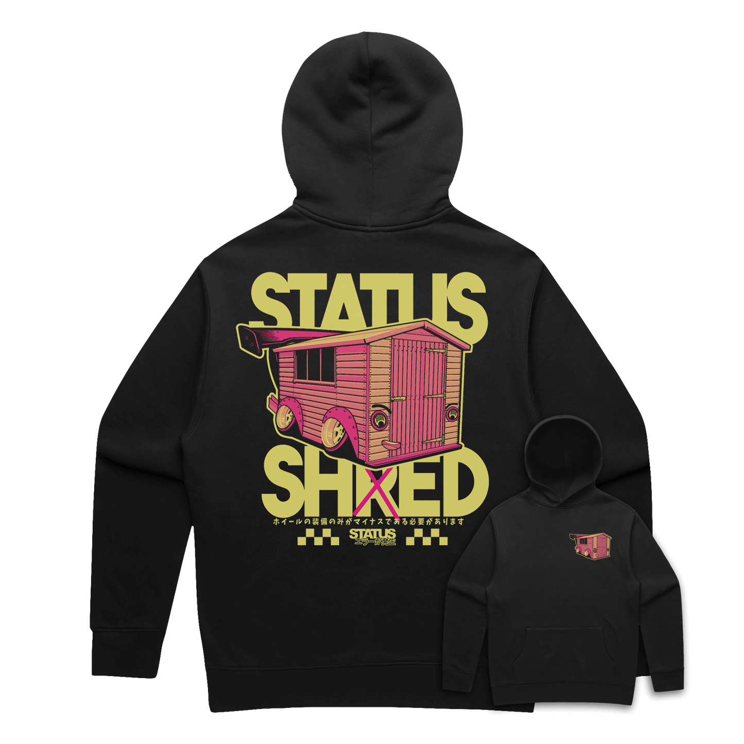Status Error Status Shed Hooded Sweater (Relax Fit)