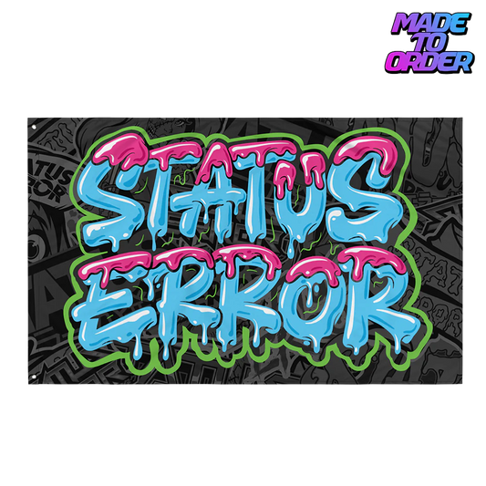 Status Error Slime Logo Workshop Flag (MTO)