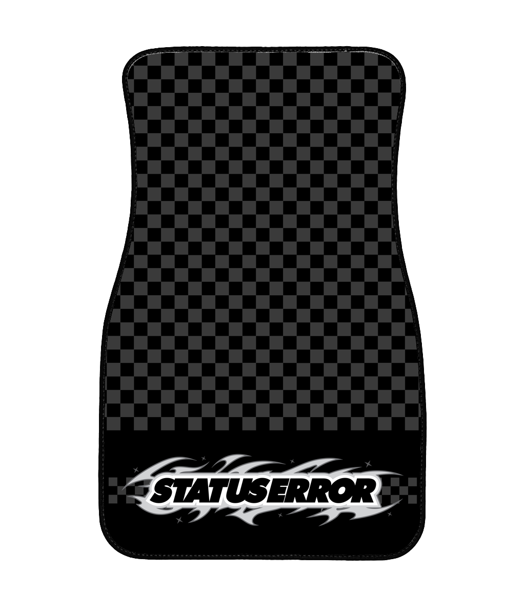 Tribal Logo Black Universal Floor Mats (MTO)