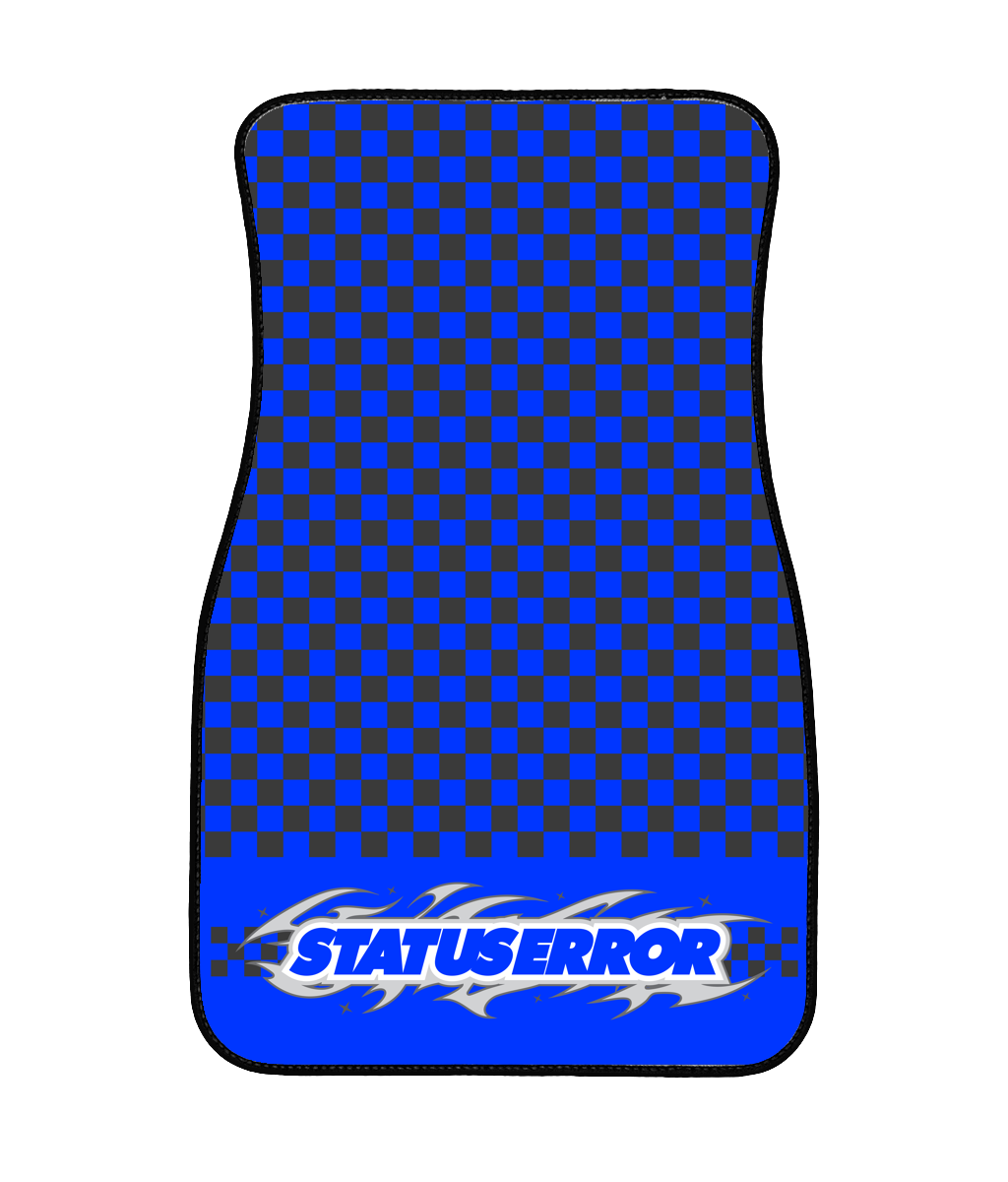 Tribal Logo Blue Universal Floor Mats (MTO)