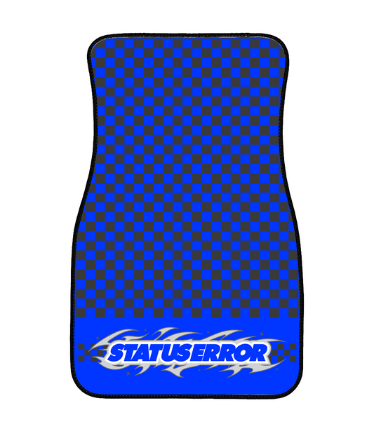 Tribal Logo Blue Universal Floor Mats (MTO)