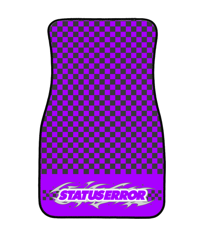 Tribal Logo Purple Universal Floor Mats (MTO)