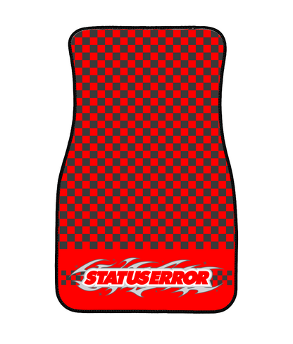 Tribal Logo Red Universal Floor Mats (MTO)