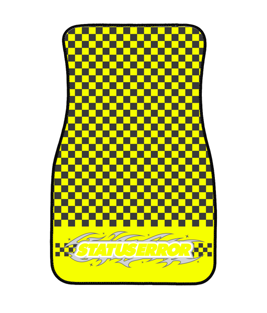 Tribal Logo Yellow Universal Floor Mats (MTO)
