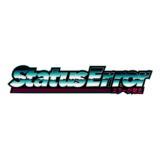80s Chrome Logo Sticker