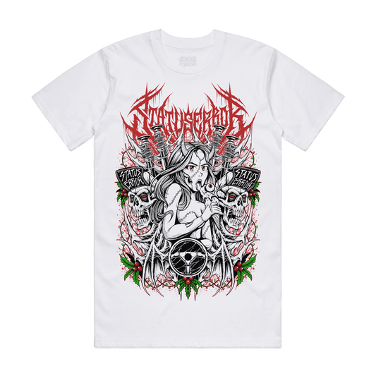 Status Error Christmas Queen T-Shirt (Snow)