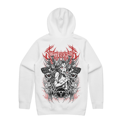 Status Error I Scream Queen Hooded Sweater (Snow)
