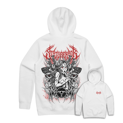 Status Error I Scream Queen Hooded Sweater (Snow)