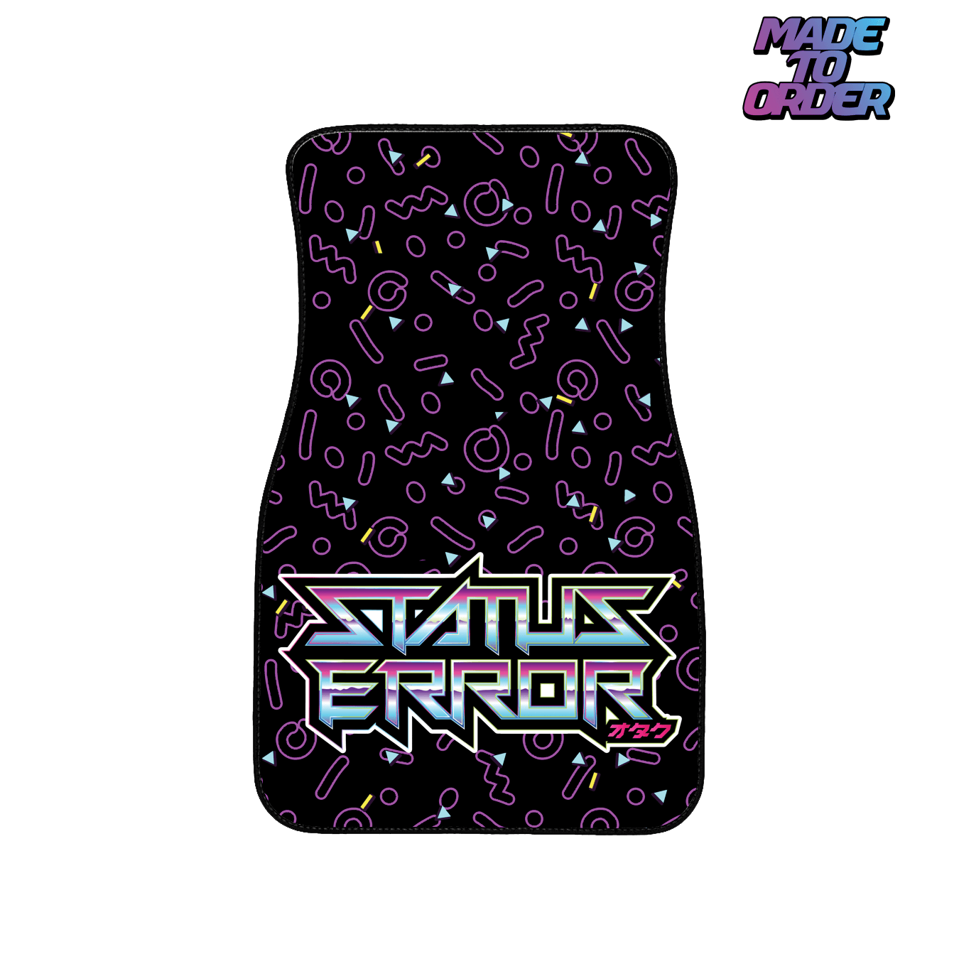 Arcade Alley Black Universal Floor Mats (MTO)