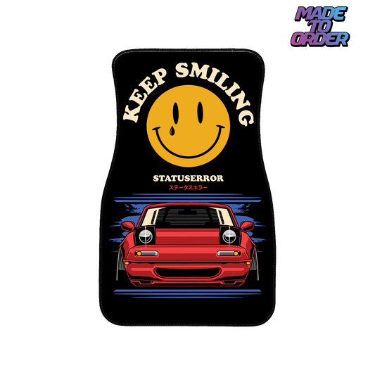 Keep Smiling Universal Floor Mats (MTO)