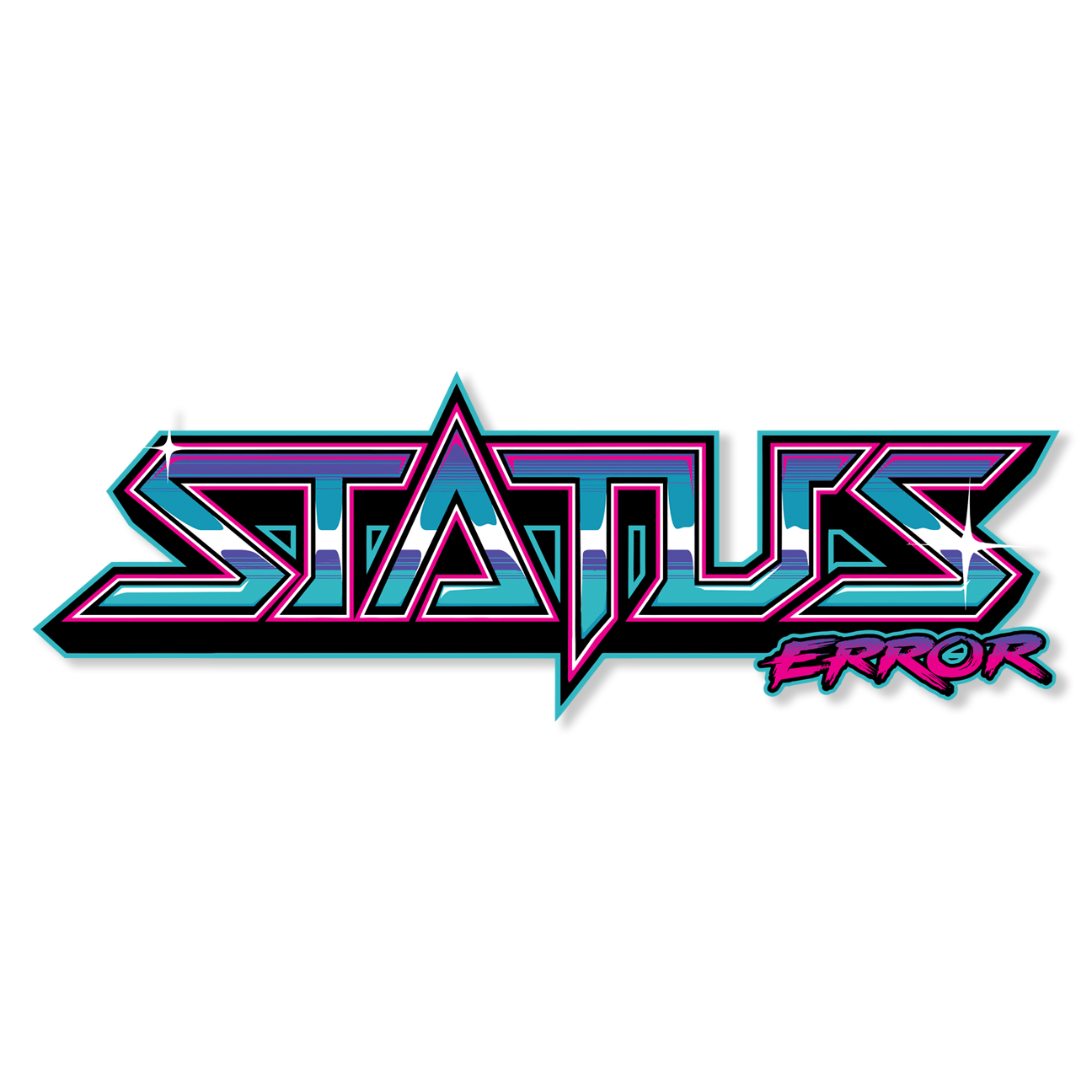 Status Error Laeighties Large Banner Sticker